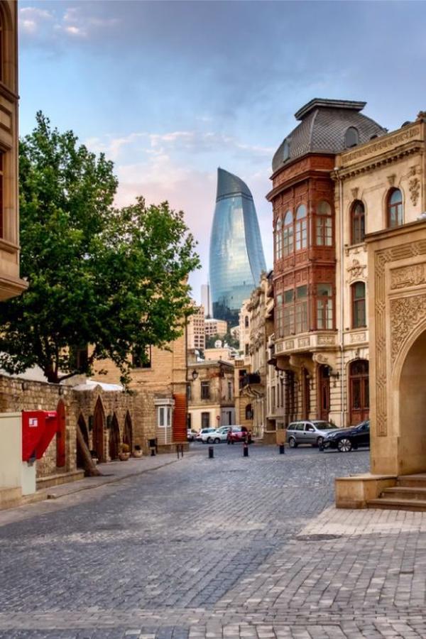 Akvilon Hotel Baku Exterior foto